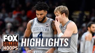 Mac McClung lifts Georgetown past rival Syracuse w/26 pt performance | FOX COLLEGE HOOPS HIGHLIGHTS by FOX Sports