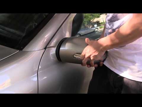 2006 Mercedes C230: How to Change the Side Mirror Lighting Unit in 720p