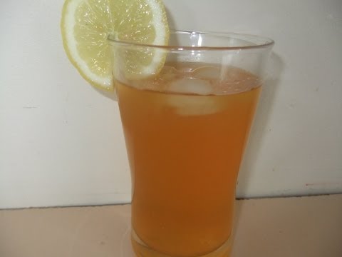 how to make a lemon iced tea