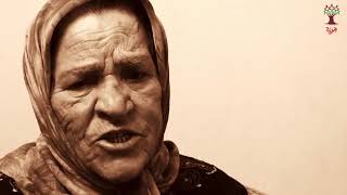 هوية - الحاجة زينة احمد سليمان - قرية القباعة :  تقدم عتابا حزينة عن فلسطين