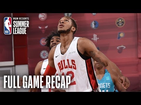 Video: HORNETS vs BULLS | Daniel Gafford Posts Double-Double | MGM Resorts NBA Summer League