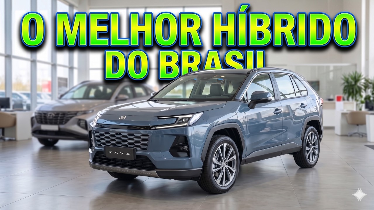 Novo Toyota RAV4 2026 estreia no Brasil com visual inédito e até 239 cv