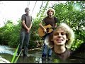 Playign Puppy song in a river