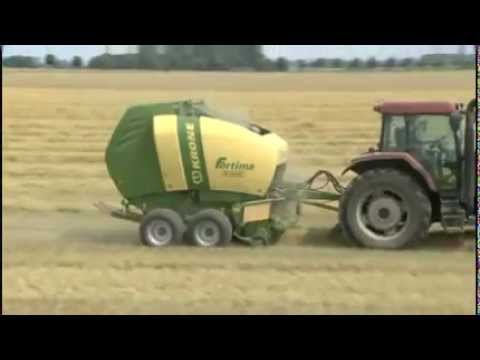 Krone Fortima 1500 V / 1800 V - round balers (english) - Video ...............Oeni