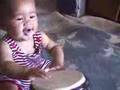 Isaiah Plays Djembe at 4 Months Old