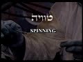 1 minute on the wool processing for tzitzit