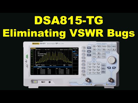 how to measure vswr using spectrum analyzer