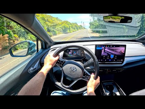 2024 Volkswagen ID.4 Pro S - POV Test Drive (Binaural Audio)