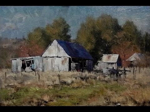 how to landscape oil painting