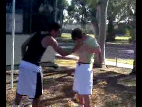 gut punching