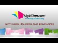 My1stop.com  Gift Card Envelopes, Carriers, Holders, & Sleeves