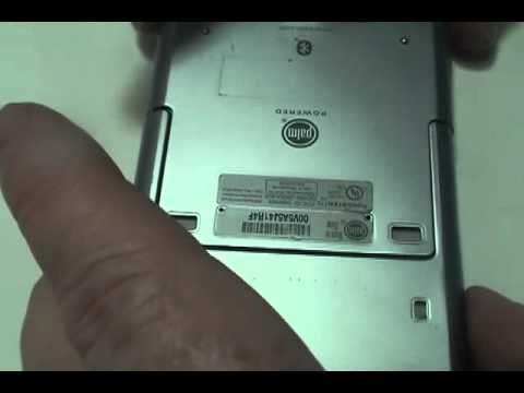 how to replace a battery in a palm tungsten e