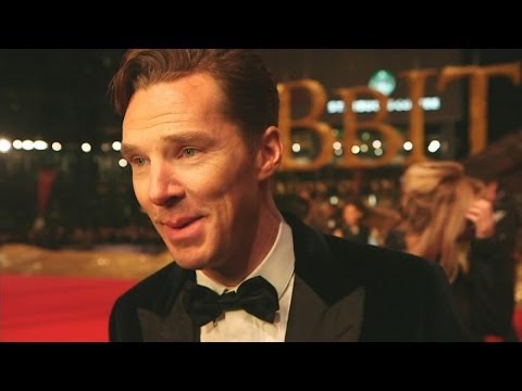 actor - More from The Hobbit Premiere: http://bit.ly/1hKH031 Benedict Cumberbatch, who plays the eponymous dragon in The Hobbit: The Desolation of Smaug, talks about...