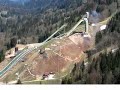 Sprengung der Olympiaschanze in Garmisch-Partenkirchen