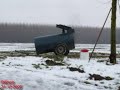 carbid schieten met 675 liter carbidbus