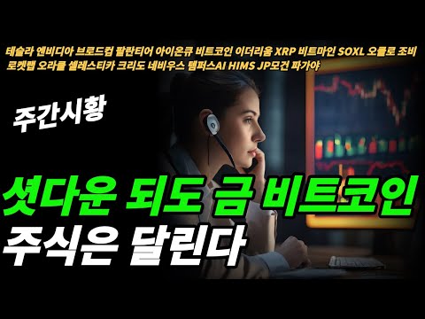 (주간시황) 금과 비트코인이 가는 이유는?