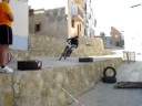 Rumy Rider entrenando onda (yo 1�)