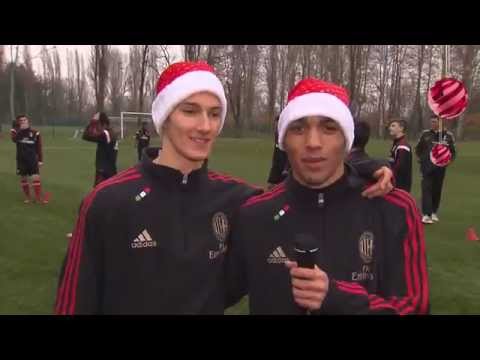 Buon Natale da tutto il settore giovanile rossonero | AC Milan Official