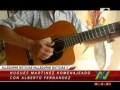 Hugues Martínez y Alberto Fernández, fueron homenajeados