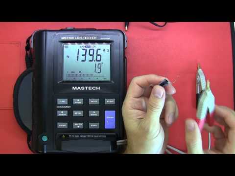 how to measure q-factor of an inductor