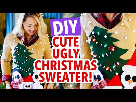 how to make ugly christmas sweater