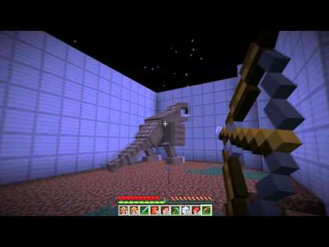 how to tame a t rex in minecraft