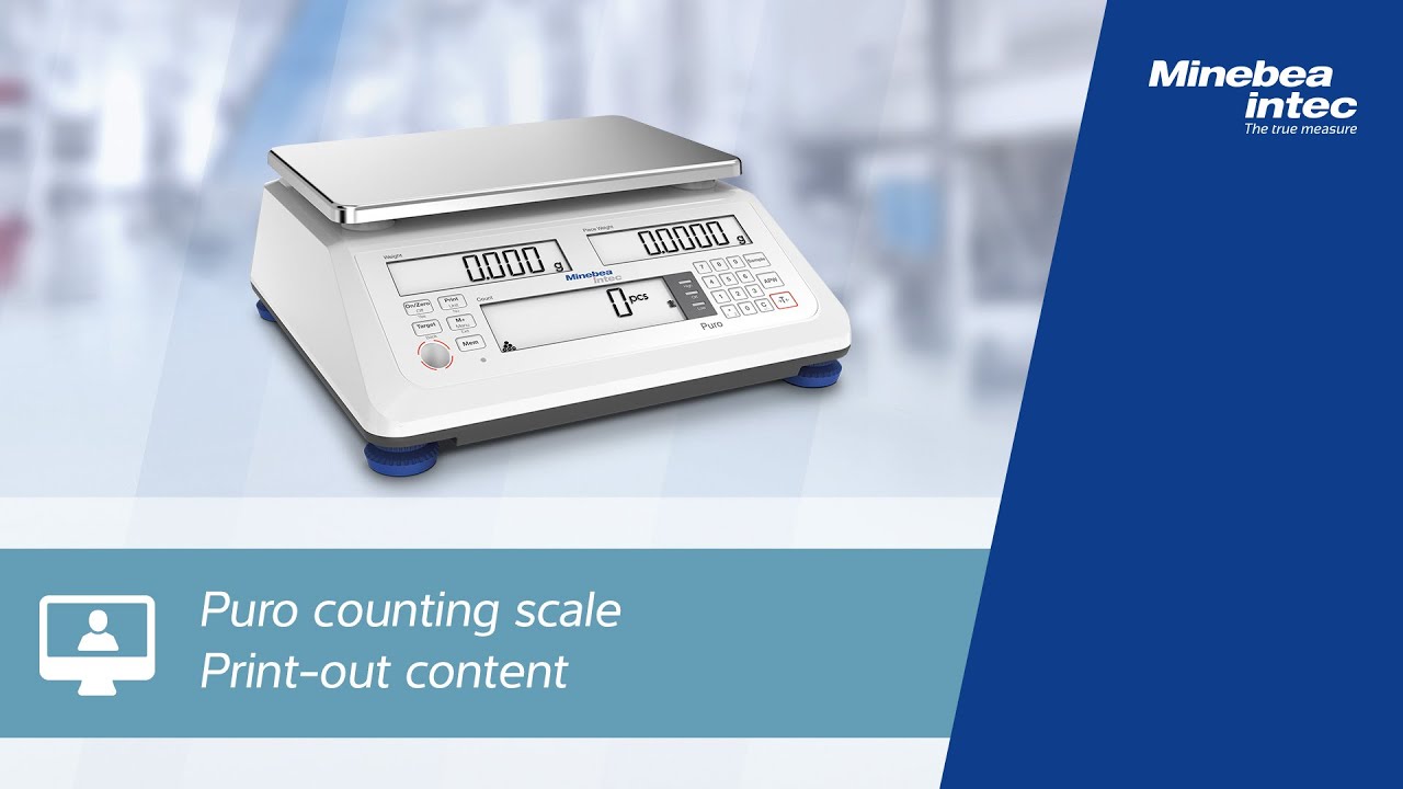 Academy | Puro counting scale | Print-out content