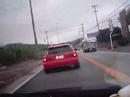 Driving Civic@Route 331 in Okinawa