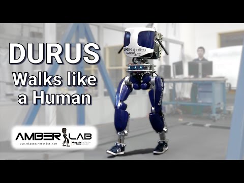 Создан робот, который ходит точно, как человек