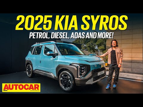 new kia syros radical compact suv to sit between sonet and seltos  walkaround  autocar india