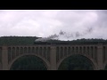 The Canadian National #3254 at the Nicholson Tunnel north of Factoryville, crossing the Tunkhannock Viaduct at Nicholson, Pa. video taken September 12, 2009.