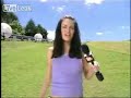 If I tell you the title is 'female reporter hit and owned by zorb ball ..', then you'll probably want to watch it more