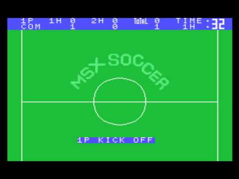 MSX Soccer (1985, MSX, Matsushita Electric Industrial)