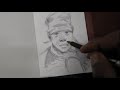 ADEBANJI ALADE Sketches Himself on the Train - Copy Part 1