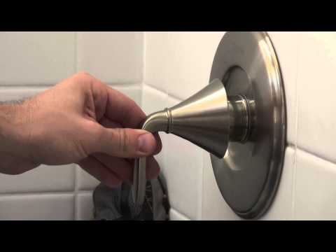 how to remove pfister shower handle
