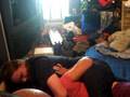 Bobby And Jamie Wrestling- Round 1