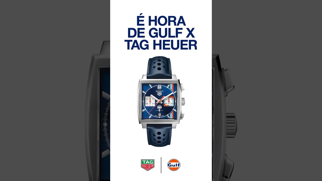 É hora de Gulf x TAG Heuer