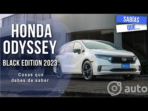 Honda Odyssey Black Edition 2023 - Cosas que debes de saber