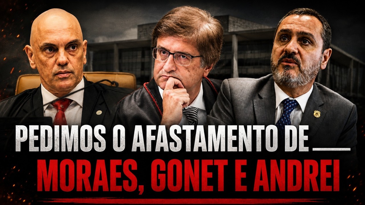 PEDIMOS O AFASTAMENTO DE MORAES, GONET E ANDREI! Rogério Marinho cobra apuração no escândalo Master!