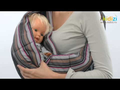 Prezentare video Babymoov portbebe Baby Ring Sling