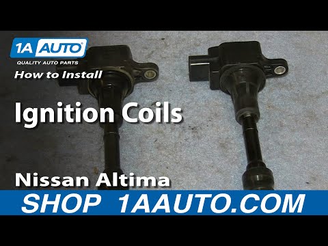 How To install Replace Ignition Coils 2.5L 2002-06 Nissan Altima