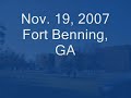 Michael ARMY Infantry Turning Blue Fort Benning GA Echo 1-19 November 2009