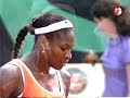 Justine エナン vs セレナ（セリーナ） ウィリアムズ FO Semi決勝戦（ファイナル）　 2003 10／14