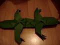 Moving Lizard Origami