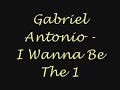 gabriel antonio   i wanna be the one  with lyrics 