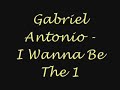 gabriel antonio   i wanna be the one  with lyrics 