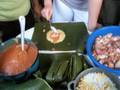 Making Tamales In La Ceiba, Honduras