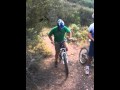 Robert Bulter Shows Off His Mountain Biking Skills image