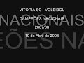 Vitória SC - Campeões Nacionais (Voleibol - 2008)