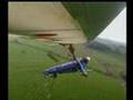 rigid wing hang glider with wasp power unit